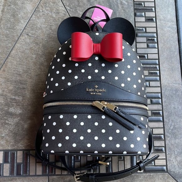 kate spade Handbags - Kate Spade Disney X Kate Spade New York Minnie Dome Backpack Black Multi